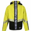 Safety & Work Wear NSA | Drifire Hydrolite Fr Fluorescent Yellow Extreme Weather Bomber Nsa-Hydrobom-Yb