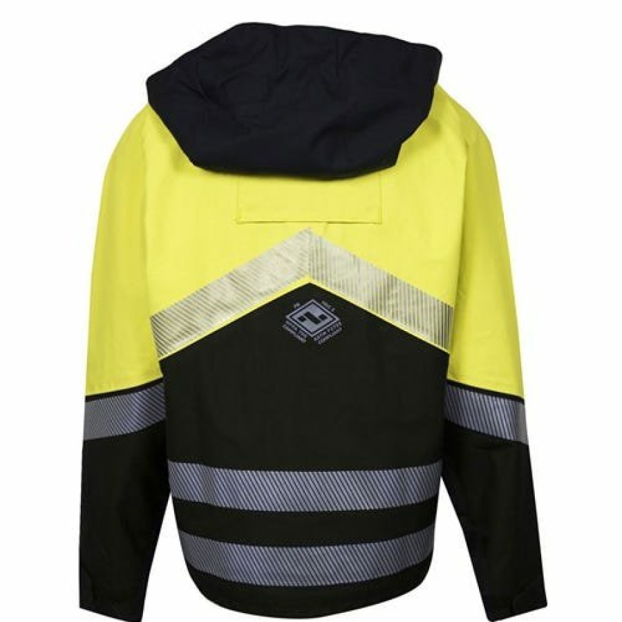 Safety & Work Wear NSA | Drifire Hydrolite Fr Fluorescent Yellow Extreme Weather Bomber Nsa-Hydrobom-Yb