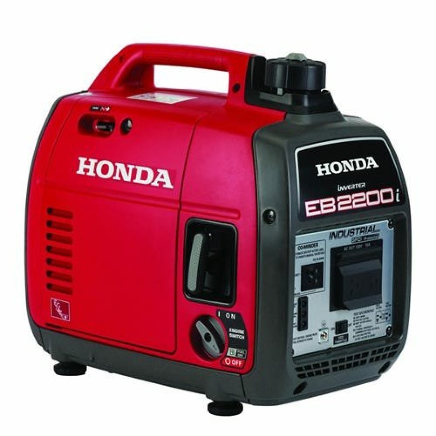 Power Tools Honda Power Equipment | Honda Eb2200I Industrial 2200 Watt Inverter Generator Gfci W/ Co-Minder Detection System Eb2200Itan