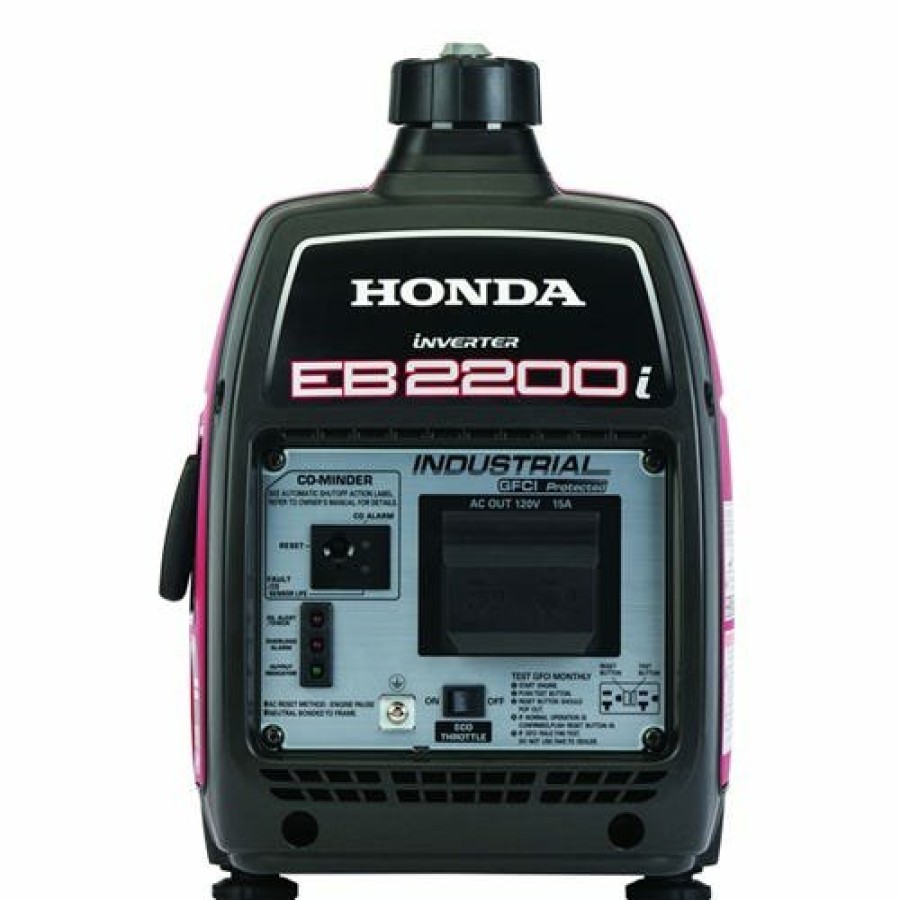 Power Tools Honda Power Equipment | Honda Eb2200I Industrial 2200 Watt Inverter Generator Gfci W/ Co-Minder Detection System Eb2200Itan