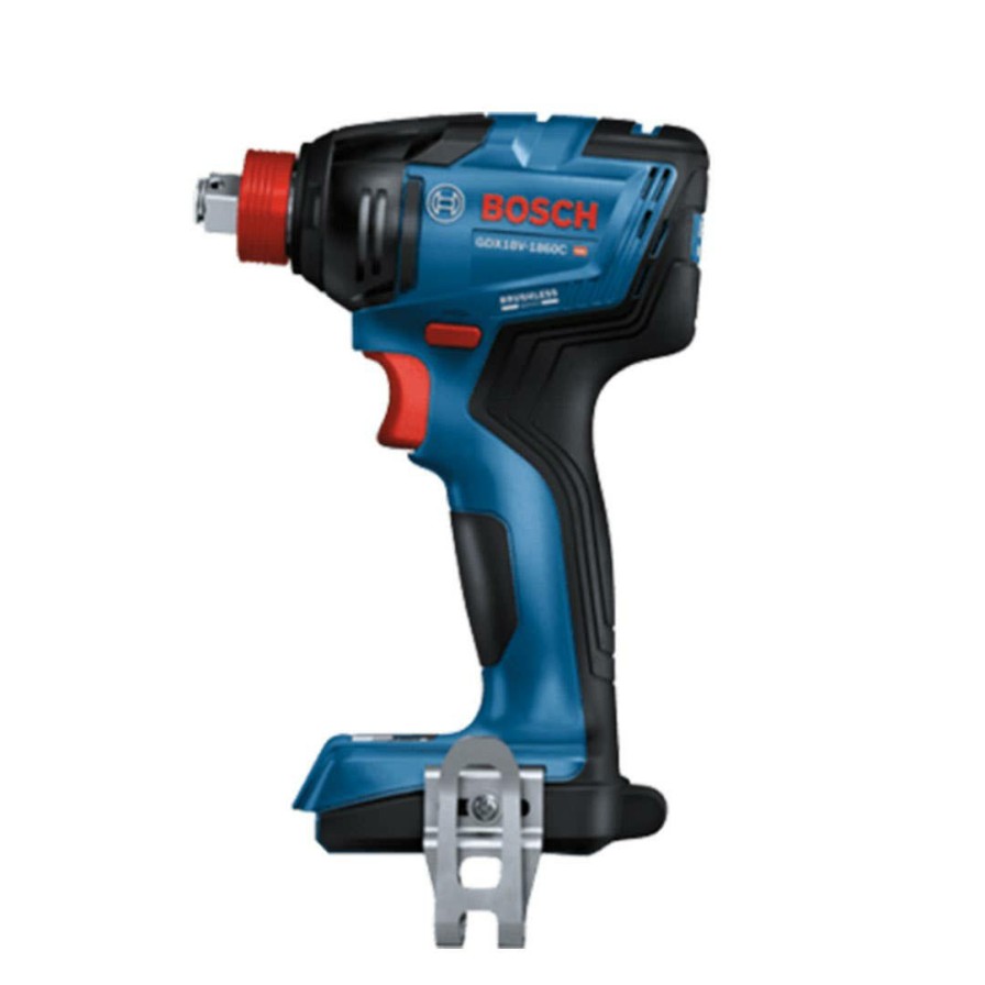 Power Tools Bosch Power Tools | Bosch 18V Brushless Connected-Ready Freak 1/4 In. And 1/2 In. Two-In-One Bit/Socket Impact Driver (Bare Tool) Gdx18V-1860Cn