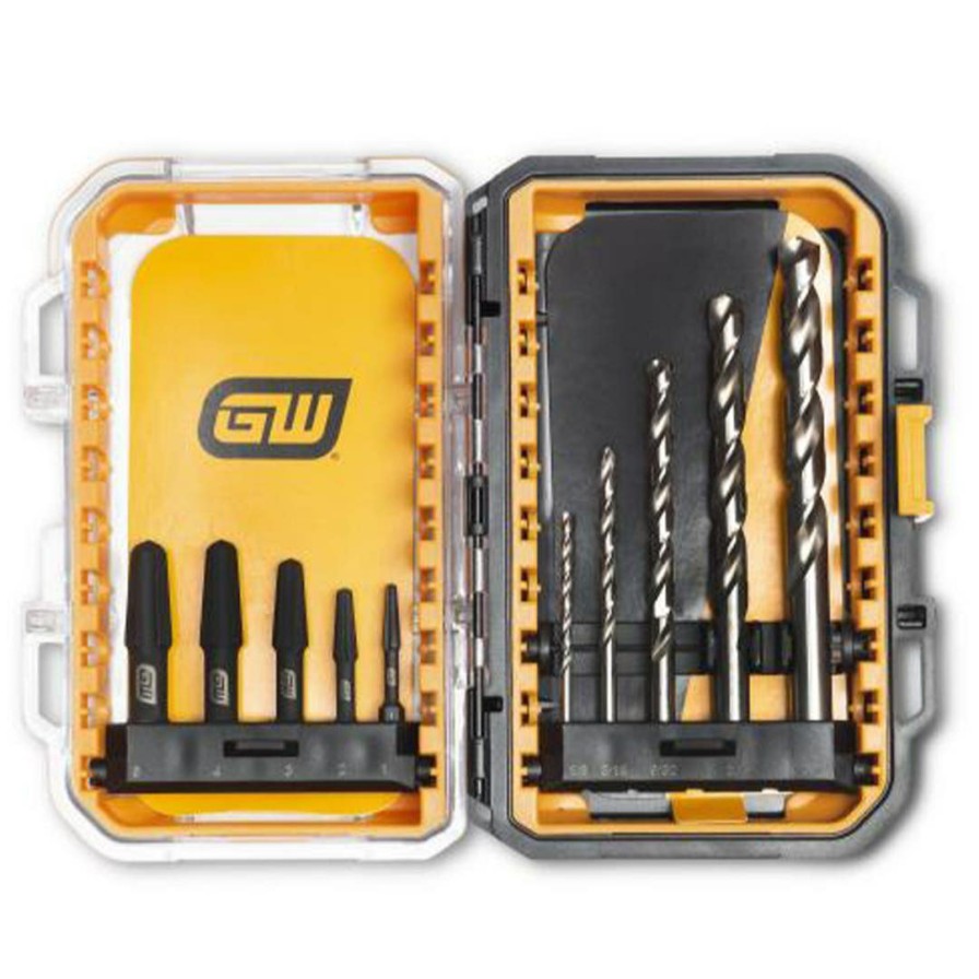 Accessories Gearwrench Tools | Gearwrench 10 Pc. Bolt Biter Screw Extractor Set 84786