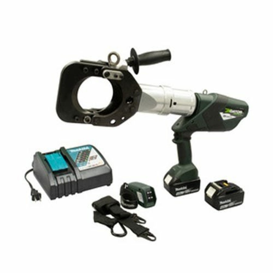 Power Tools Greenlee | Greenlee 18V Gator 105Mm Guillotine Remote Cable Cutter Kit Esg105Lxr11