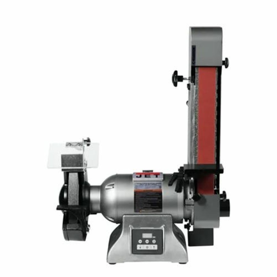 Power Tools JET Tools | Jet Ibgb-248Vs 8" Variable Speed Industrial Grinder And 2 X 48 Belt Sander 577248