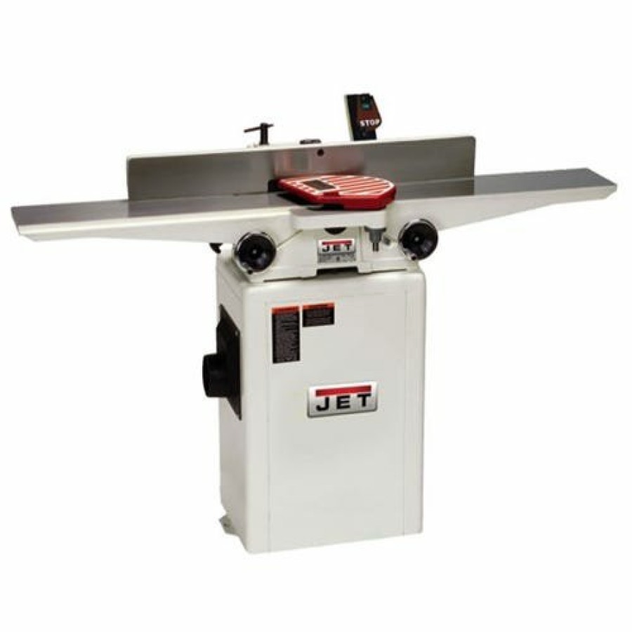 Power Tools JET Tools | Jet 6" Long Bed Jointer Jj-6Hhdx W/ Helical Head 708466Dxk