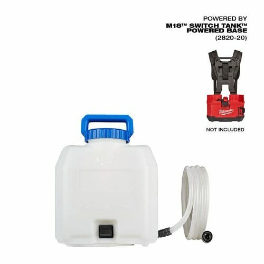 Power Tools Milwaukee Tools | Milwaukee Switch Tank 4-Gallon Water Supply Tank Assembly 49-16-28Ws