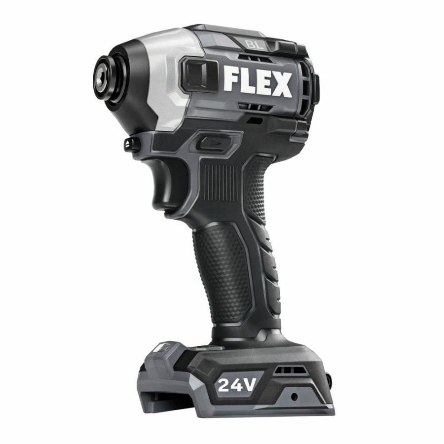 Power Tools FLEX | Flex 24V 1/4" Quick Eject Hex Impact Driver - Bare Tool Fx1371A-Z