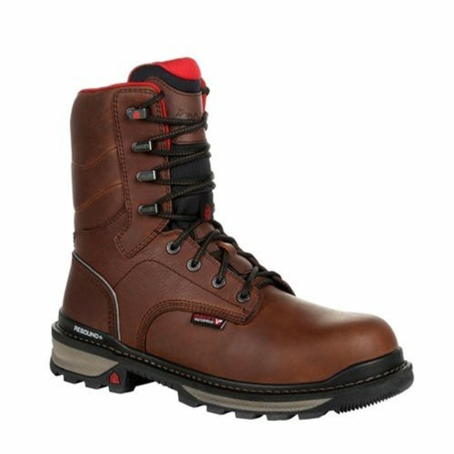 Safety & Work Wear Rocky Boots | Rocky Rams Horn Men'S Waterproof Work Boots