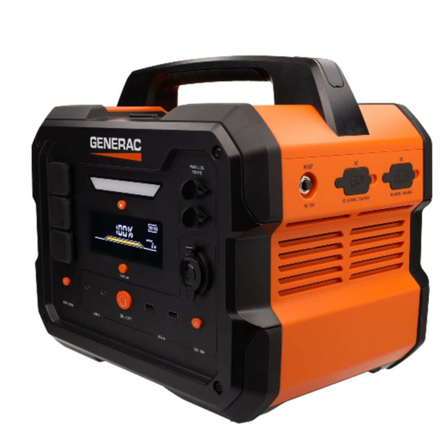 Power Tools Generac | Generac Gb1000 Portable Power Station 1600W/3200W Surge 1086Wh Capacity Gen8025