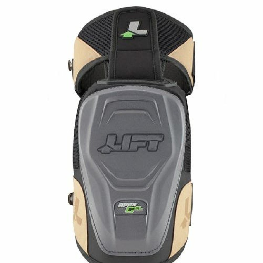 Safety & Work Wear Lift Safety | Lift Apex Gel Knee Guards Pads - Non Marring Kan-15K