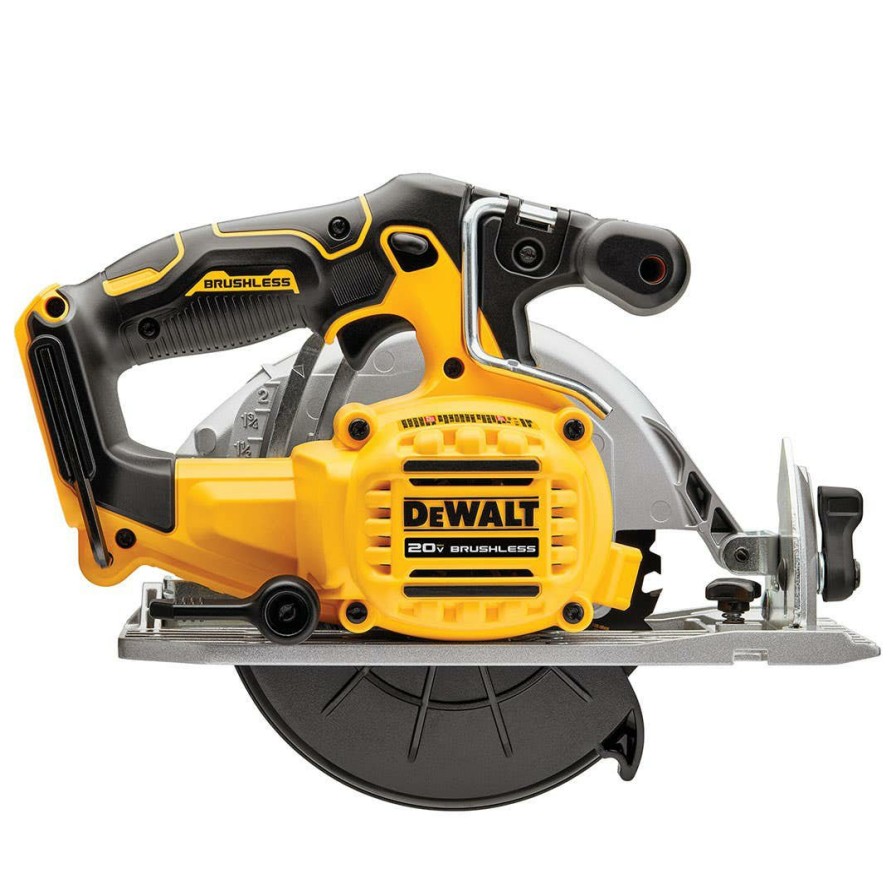 Power Tools DeWalt | Dewalt 20V Max 6-1/2" Brushless Cordless Circular Saw (Tool Only) Dcs565B