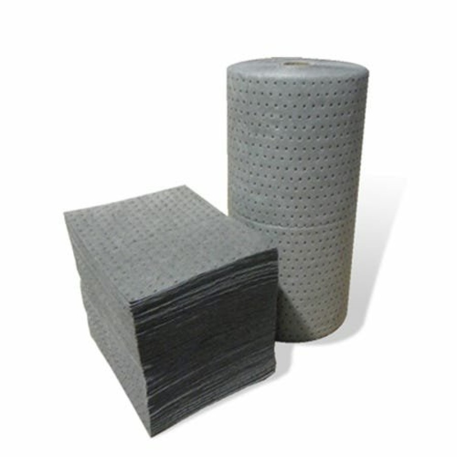 Hardware & Jobsite Supplies MBT Absorbents | Mbt 15" X 18" Gray Dimpled Absorbent Pads (200 Pk.) Gdm200