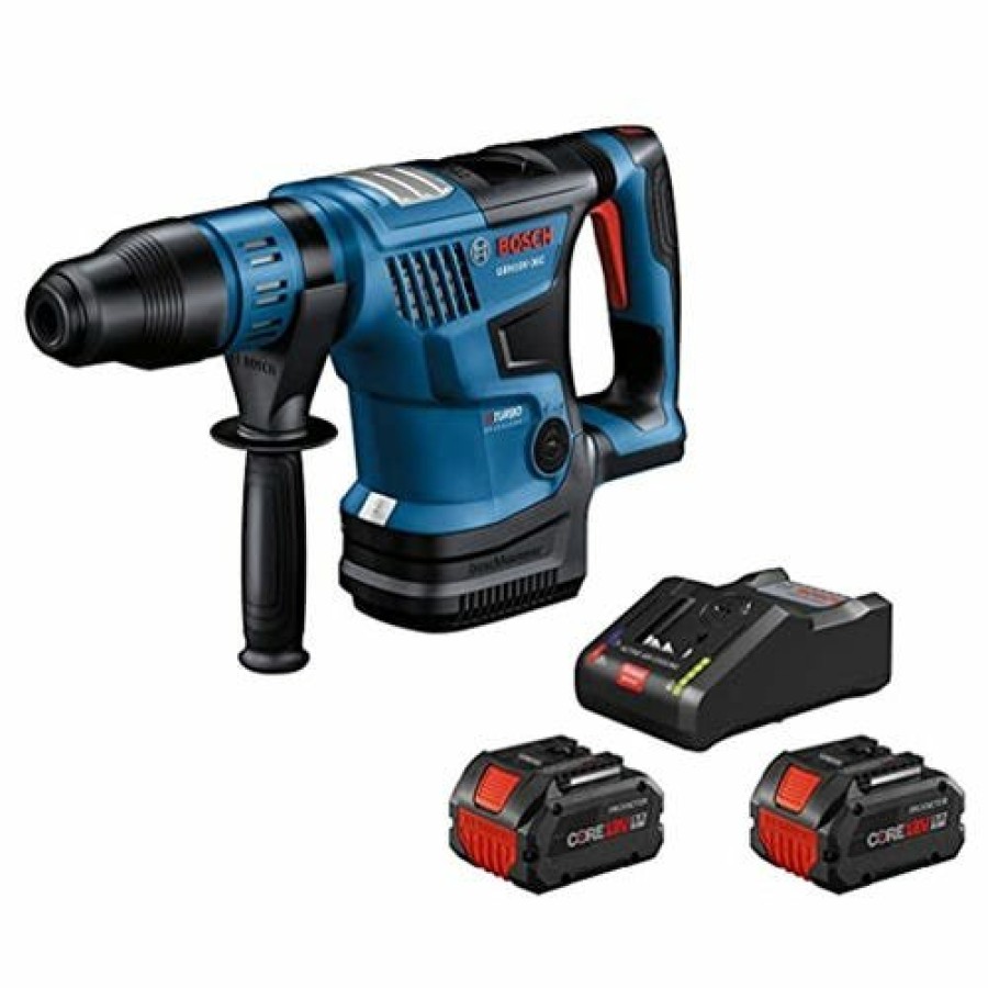 Power Tools Bosch Power Tools | Bosch Profactor 18V Hitman Sds-Max 1-9/16" Rotary Hammer Brushless 8.0Ah Kit Gbh18V-36Ck24