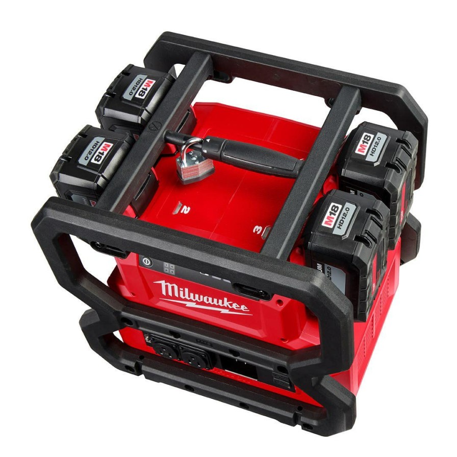 Power Tools Milwaukee Tools | Milwaukee M18 Carry-On 3600W/1800W Power Supply 2845-20