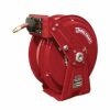 Hardware & Jobsite Supplies Reelcraft | Reelcraft 1/4" X 50' Compact Dual Pedestal Air/Water Hose Reel W/ Hose 300Psi Dp7450 Olp