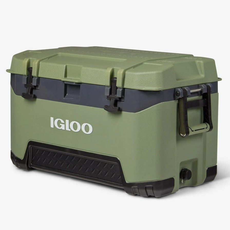 Hardware & Jobsite Supplies Igloo Coolers | Igloo Bmx 72 Qt Cooler Oil Green 00050555