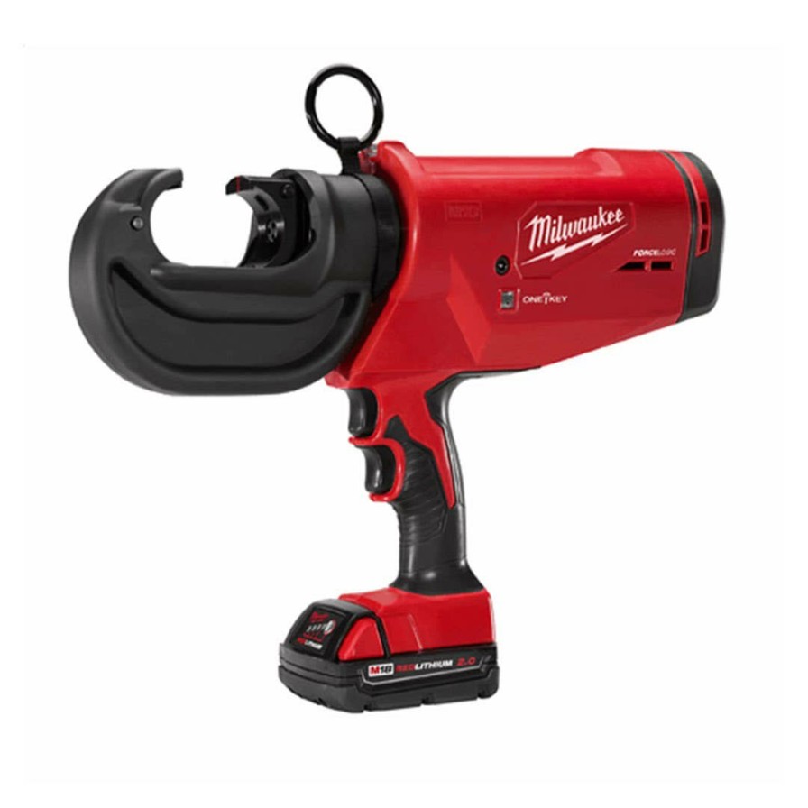 Power Tools Milwaukee Tools | Milwaukee M18 Forcelogic 12-Ton Utility Crimper (2.0Ah/5.0Ah) Kit 2778-22