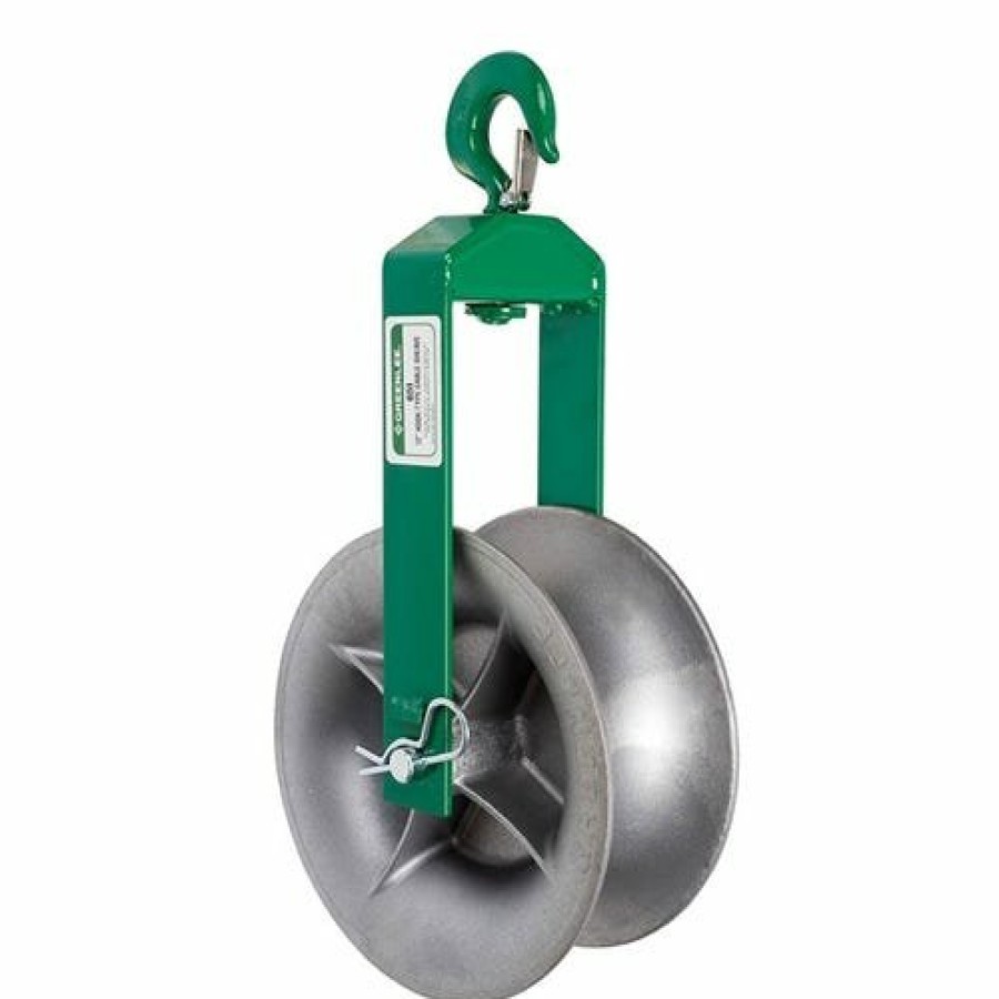 Accessories Greenlee | Greenlee 4000 Lbs Hook Type Sheave 12 651