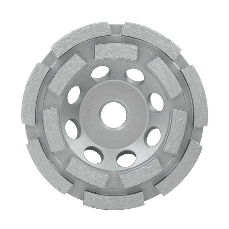 Accessories Milwaukee Tools | Milwaukee 4" Diamond Cup Wheel Double Row 49-93-7750