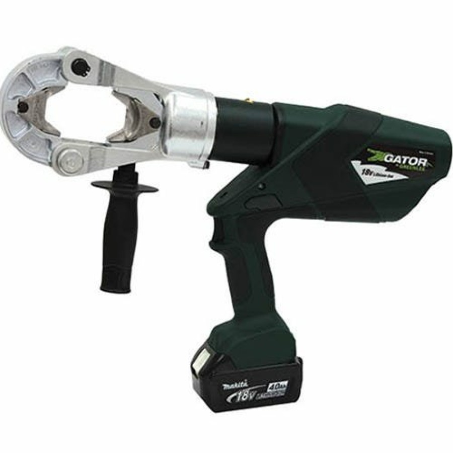 Power Tools Greenlee | Greenlee 18V Gator 15-Ton Crimper Flip Top Kit Ek1550Flx11