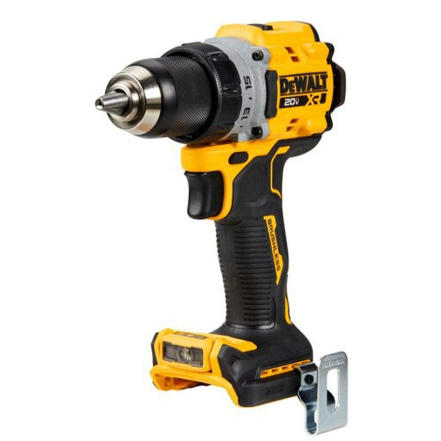 Power Tools DeWalt | Dewalt 20V Max Xr Brushless Cordless 1/2" Drill/Driver (Tool Only) Dcd800B