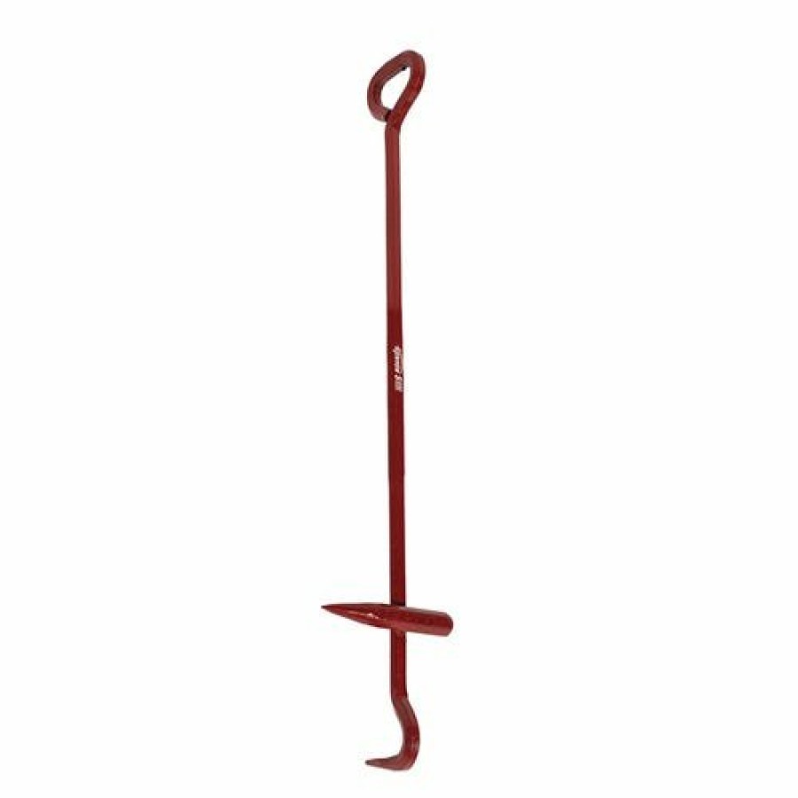 Hand Tools Seymour Outdoor Tools | Seymour 36" X 3/4" One-Piece Steel Manhole Lifter W/ Digout Spike 85310