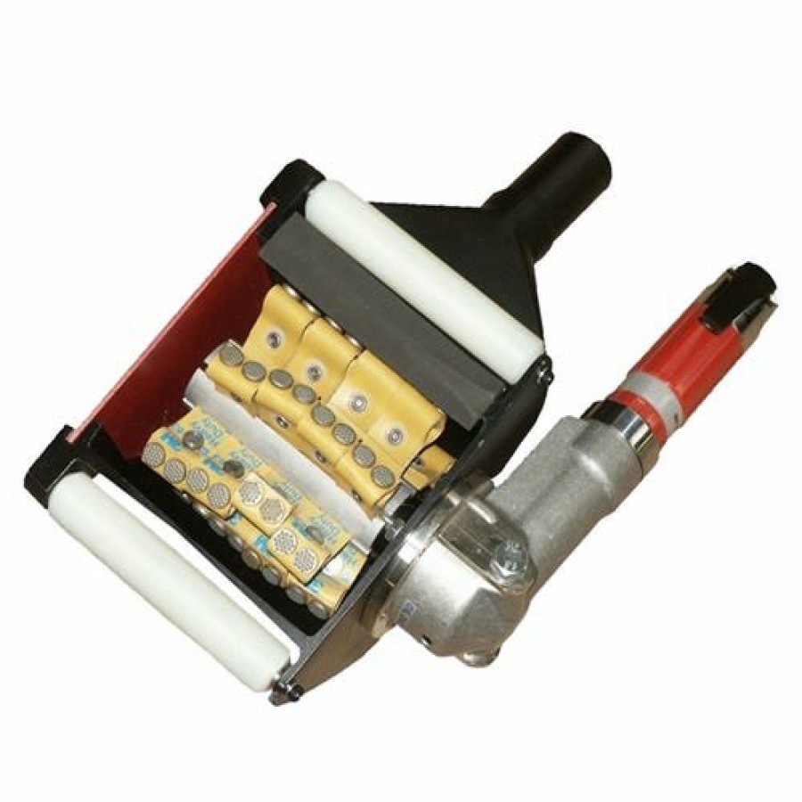 Power Tools CS Unitec | Cs Unitec Rotopeen 2" Pneumatic Hand-Held C-Flap Air Scarifier 194.0205