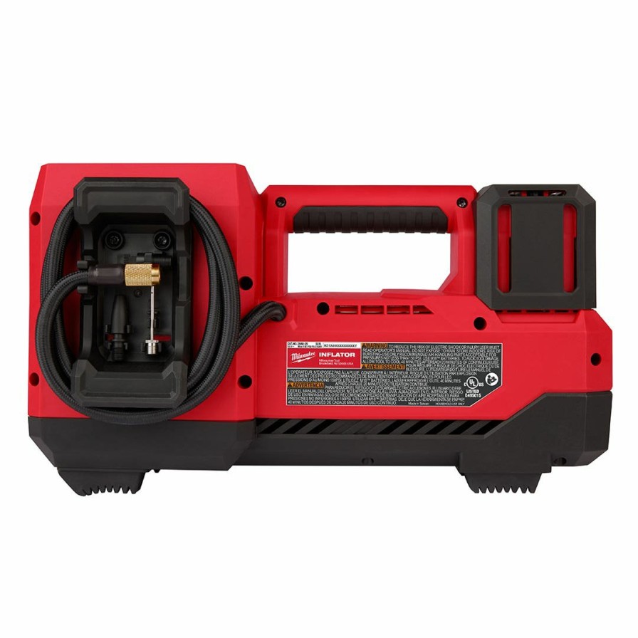 Power Tools Milwaukee Tools | Milwaukee M18 Cordless Tire Inflator (Bare Tool) 2848-20