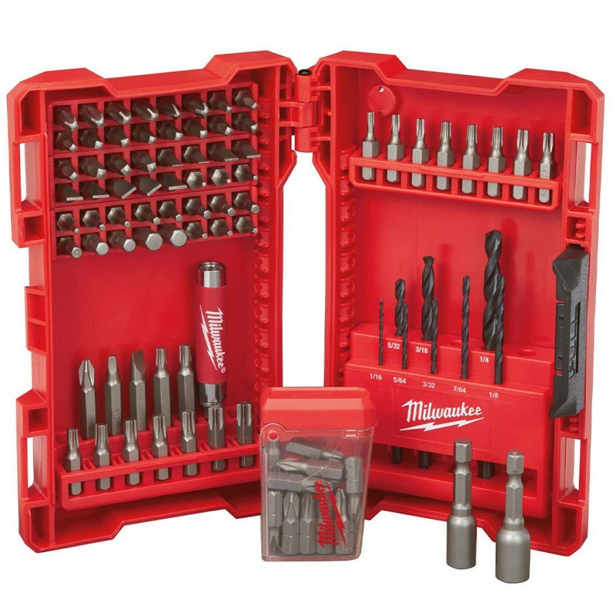 Accessories Milwaukee Tools | Milwaukee 95 Piece S2 Drill And Drive Set 48-89-1561