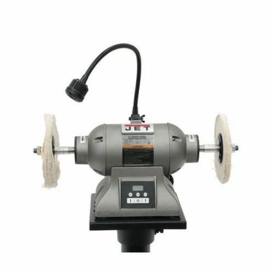 Power Tools JET Tools | Jet Ibg-8Vsb 8" Variable Speed Industrial Buffer 578218