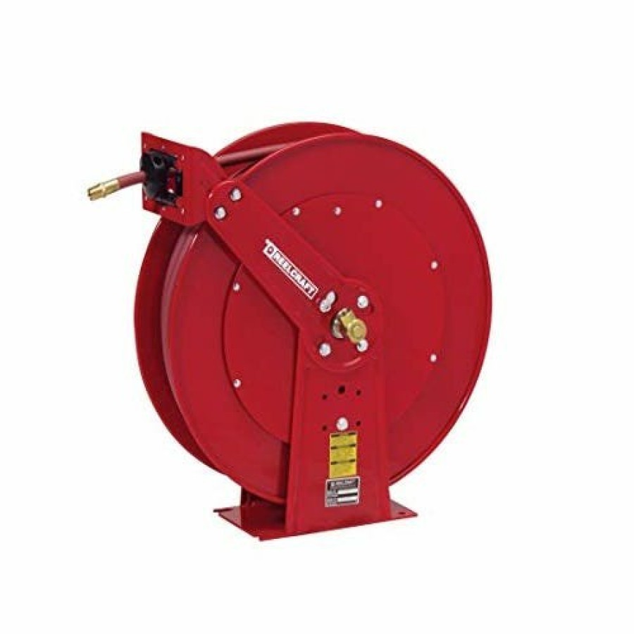 Hardware & Jobsite Supplies Reelcraft | Reelcraft 3/8" X 100' Heavy Duty Air/Water Hose Reel W/ Hose 300Psi 81100 Olp