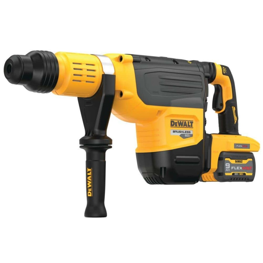 Power Tools DeWalt | Dewalt 60V Max* 2 In. Brushless Sds Max Combination Rotary Hammer Kit Dch775X2