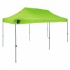 Safety & Work Wear Ergodyne Work Gear | Ergodyne Shax 6015 Heavy-Duty 10'X20' Pop-Up Tent High-Vis Lime 12915