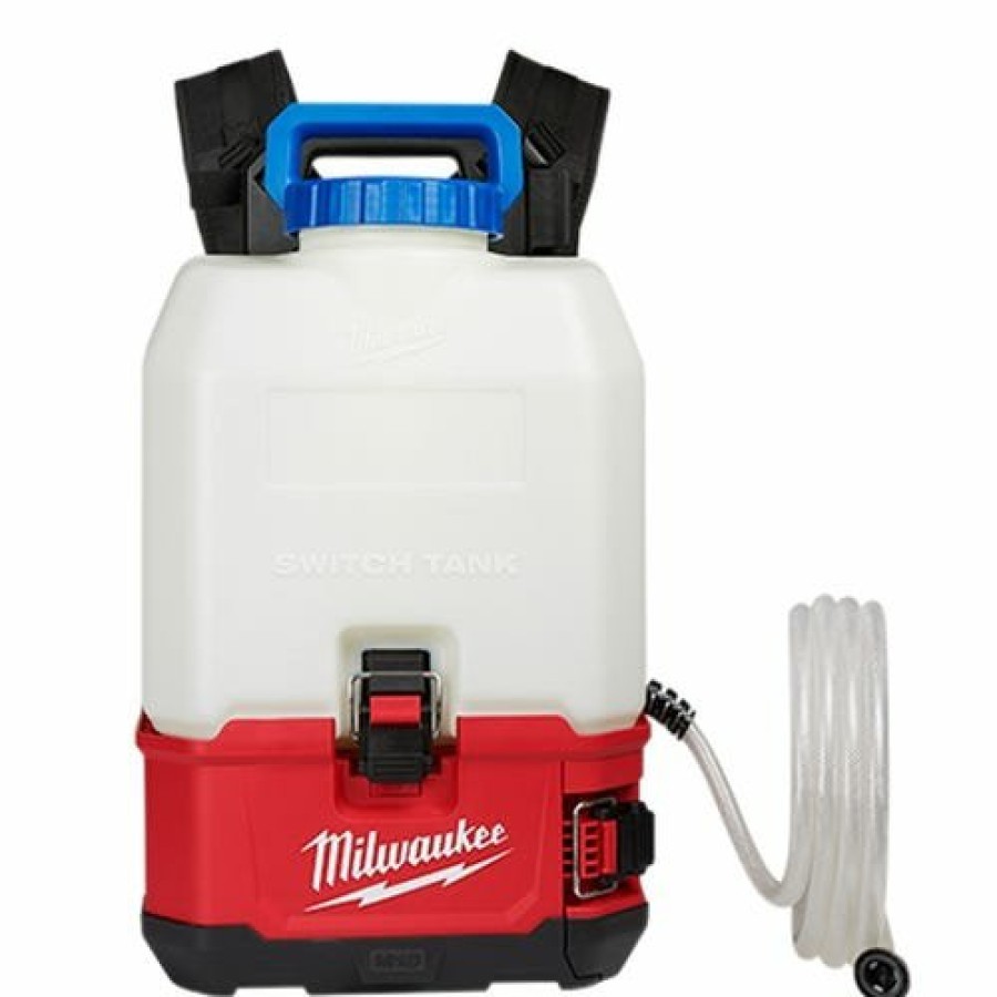 Power Tools Milwaukee Tools | Milwaukee M18 Switch Tank 4-Gallon Backpack Water Supply Kit 2820-21Ws