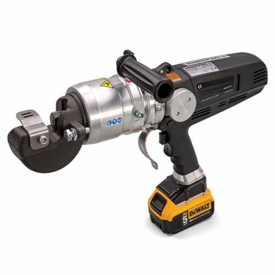 Power Tools Enerpac | Enerpac 20V Dewalt 21.2 Max Ton Capacity Cordless Bar Cutter; Batteries And Charger Included Ebc20E