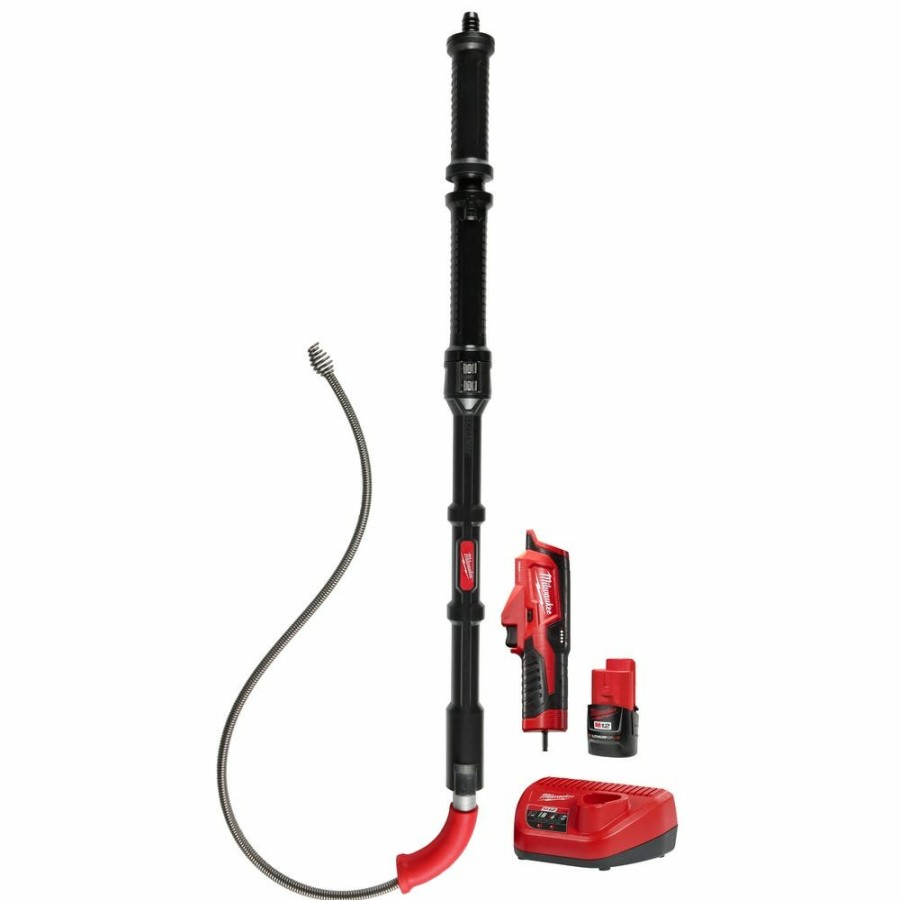 Power Tools Milwaukee Tools | Milwaukee M12 Trapsnake 6' Toilet Auger 3576-21