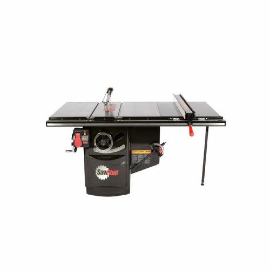 Power Tools SawStop Table Saws | Sawstop 5Hp, 1Ph, 230V Industrial Cabinet Saw 36" T-Glide Fence Ics51230-36