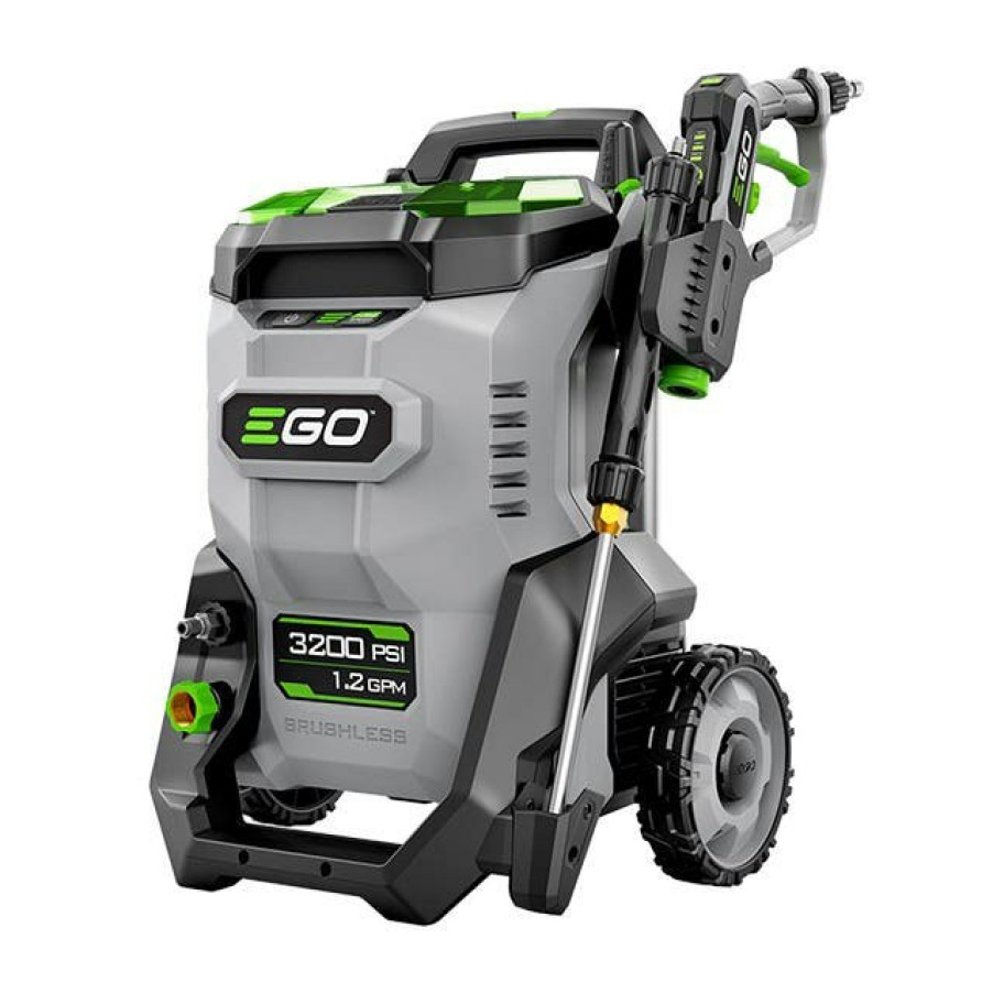 Power Tools EGO Power Equipment | Ego 56V Power+ 3200 Psi Pressure Washer 6.0Ah Kit Hpw3204-2