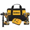 Power Tools DeWalt | Dewalt 20V Max Brushless 2-Tool Hammer Drill/Driver Combo Kit Flexvolt Advantage Dck2100P2