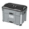 Hardware & Jobsite Supplies FLEX | Flex Stack Pack 2-Drawer Tool Box Fs1106