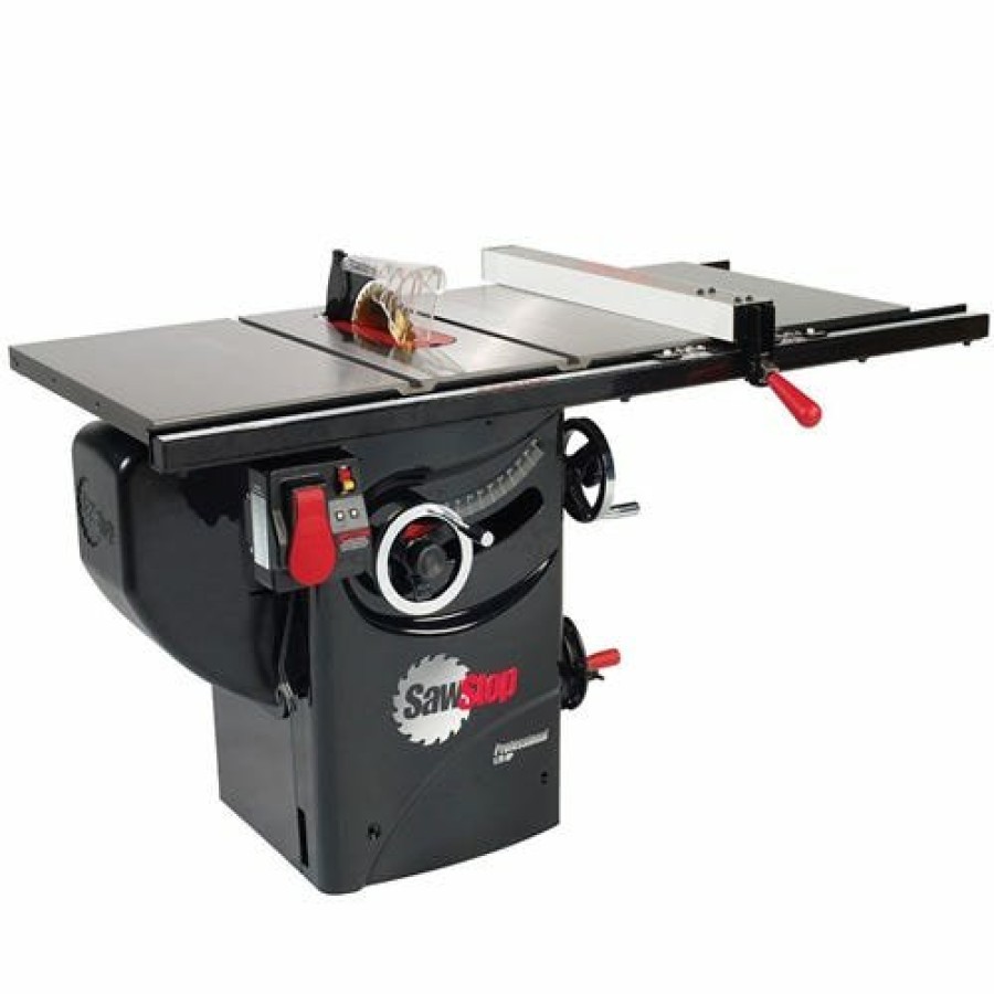 Power Tools SawStop Table Saws | Sawstop 1.75Hp Professional Cabinet Saw 30" Premium Fence Pcs175-Pfa30