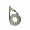 Safety & Work Wear FallTech | Falltech 100' Vertical Lifeline 5/8" Polyester Fall Protection Rope 2 Snap Hooks 8200Dh