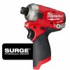 Power Tools Milwaukee Tools | Milwaukee M12 Fuel Surge 1/4" Hex Hydraulic Driver (Bare Tool) 2551-20