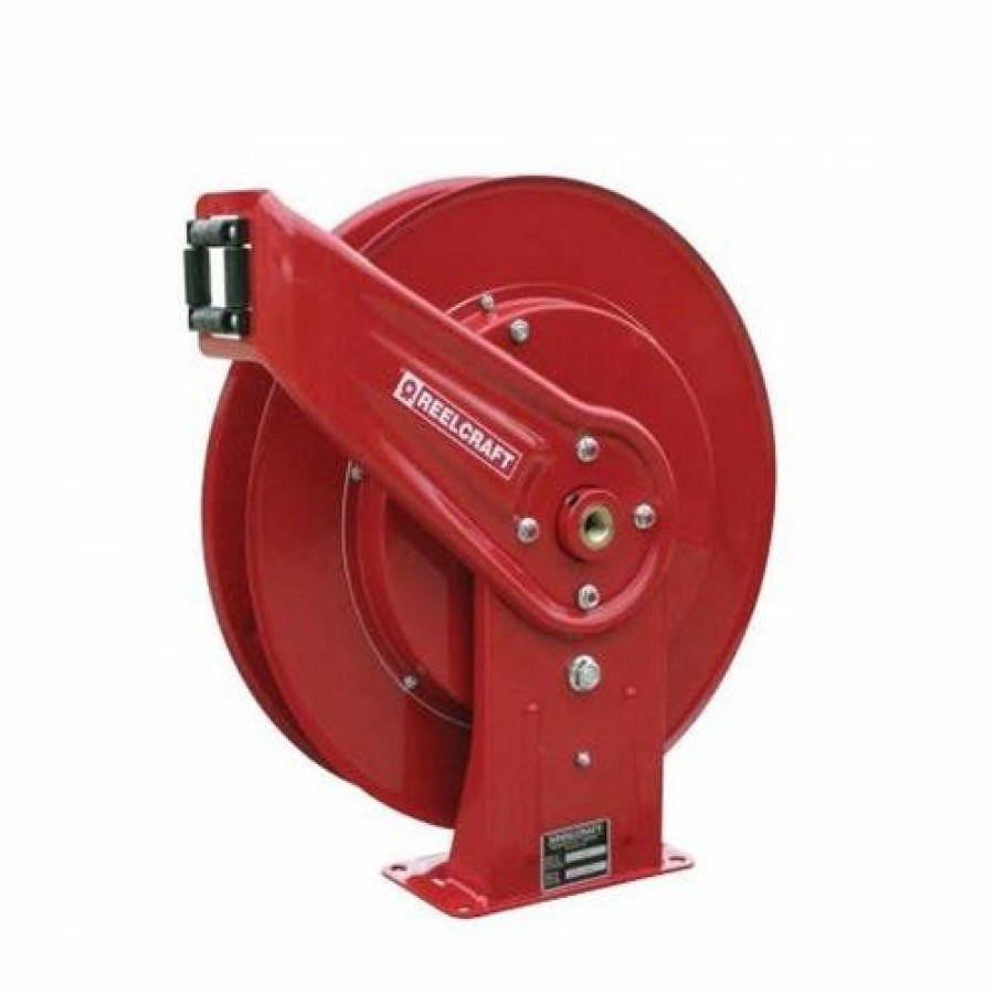 Hardware & Jobsite Supplies Reelcraft | Reelcraft 1/2" X 50' Heavy Duty Air/Water Hose Reel W/O Hose 500Psi 7800 Olp