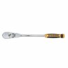 Hand Tools Gearwrench Tools | Gearwrench 1/2" Drive 90-Tooth Dual Material Flex Head Teardrop Ratchet 17" 81370T