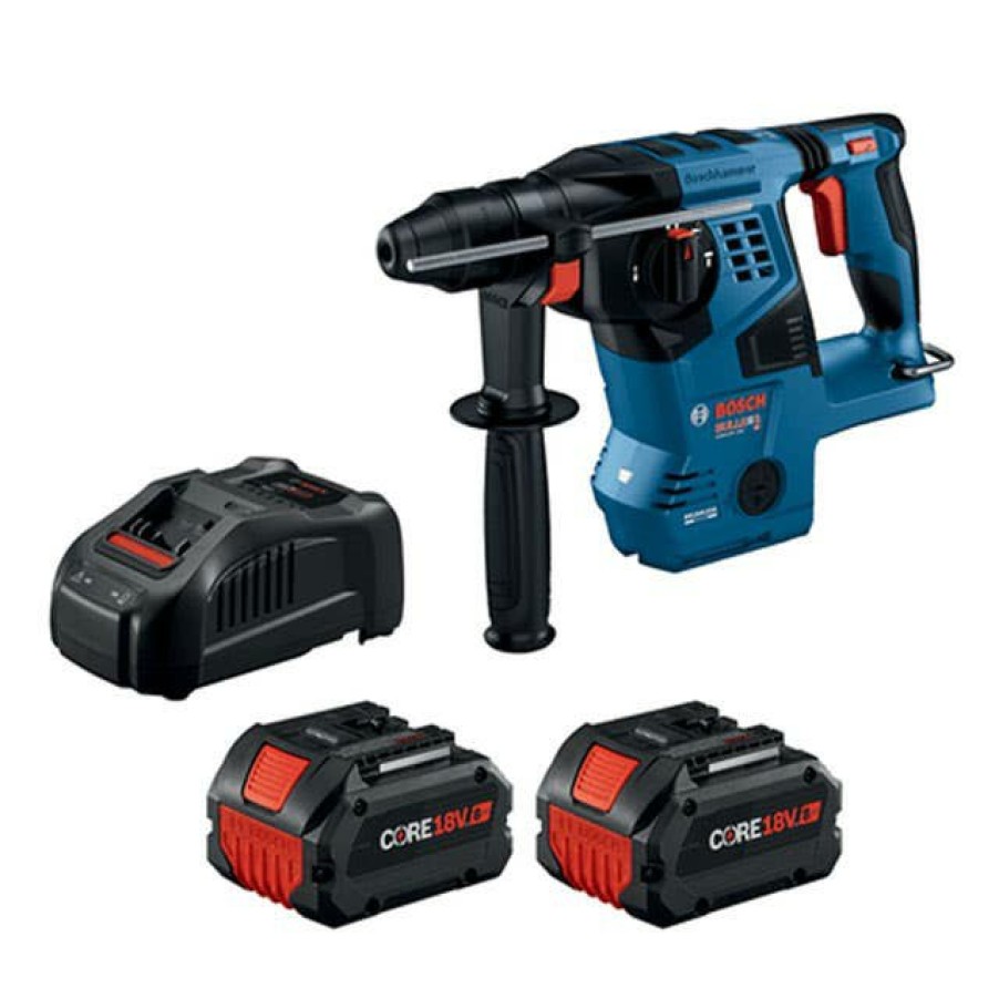 Power Tools Bosch Power Tools | Bosch 18V Brushless Connected-Ready Sds-Plus Bulldog 1-1/8 In. Rotary Hammer Gbh18V-28Ck28