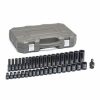 Accessories Gearwrench Tools | Gearwrench 39 Pc. 1/2" Metric Standard & Deep Impact Socket Set 84948N