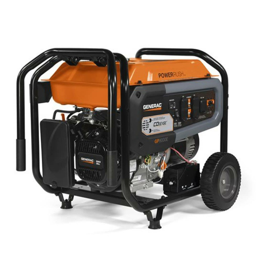 Power Tools Generac | Generac Gp Series Gp8000E 50St 8000 Watt Cosense Portable Generator 7676