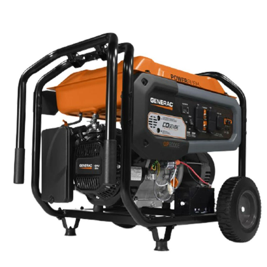 Power Tools Generac | Generac Gp Series Gp8000E 50St 8000 Watt Cosense Portable Generator 7676