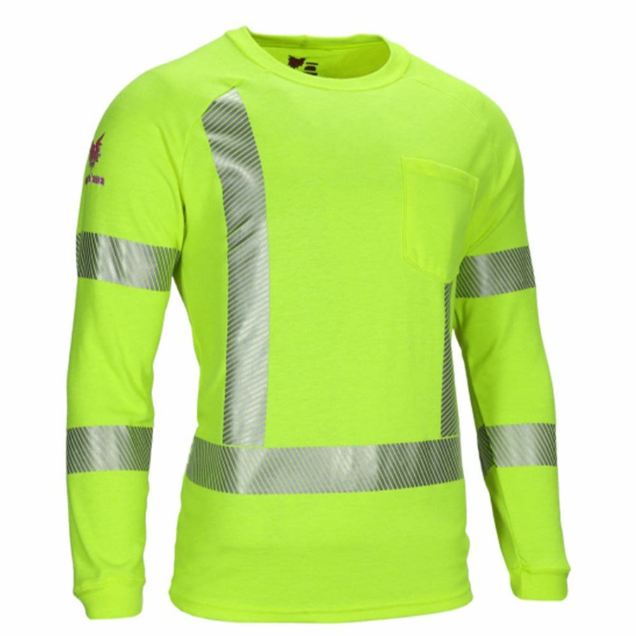 Safety & Work Wear NSA | Drifire Fr Helix Long Sleeve T-Shirt Tee-Hxls